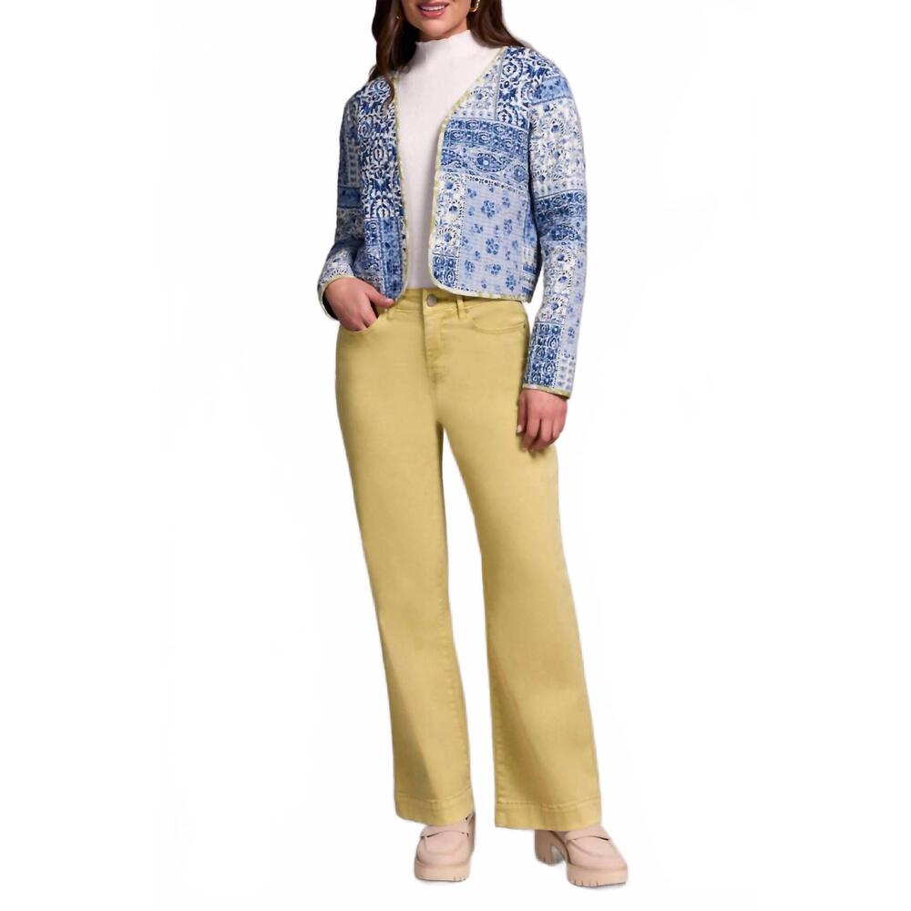 NEW TRIBAL quilted reversible jacket in ultrablue